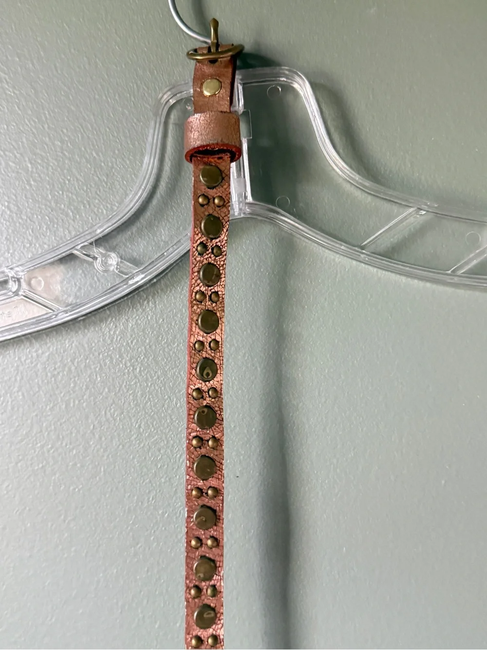 J. Crew - Studded Leather Belt - Size 32